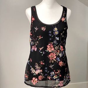 EXPRESS Floral Print Tank Top
